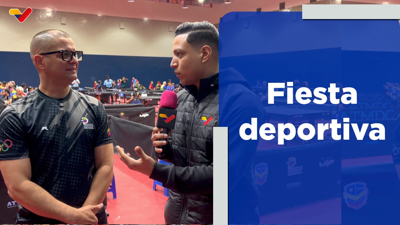 Deportes VTV | Venezuela celebra I Festival Nacional de Masificación del Tenis de Mesa