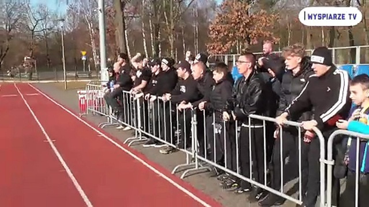 Podziękowania kibiców Floty po meczu z Tłuchowia Tłuchowo