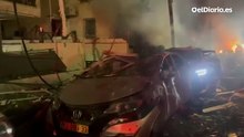 Resultado de los ataques de Irán sobre Tel Aviv en la noche de este sábado