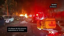 Un ataque de Irán provoca explosiones en Tel Aviv