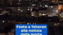 Festa a Teheran alla notizia della morte di Ali Khamenei