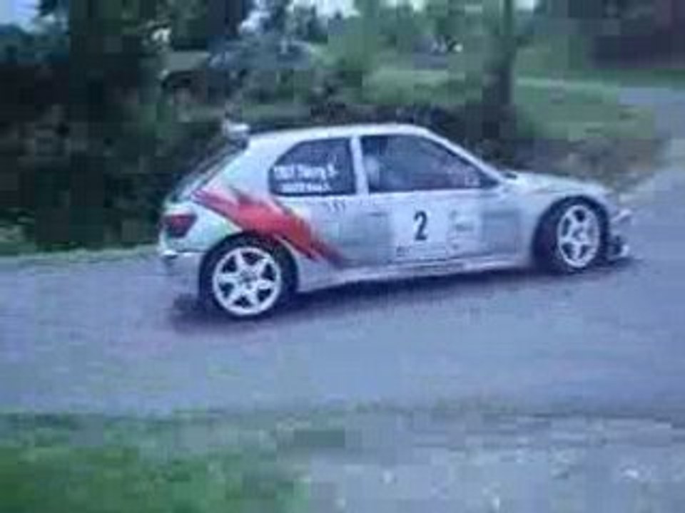 Bruno saunier-thierry tible rallye laragnais 2008