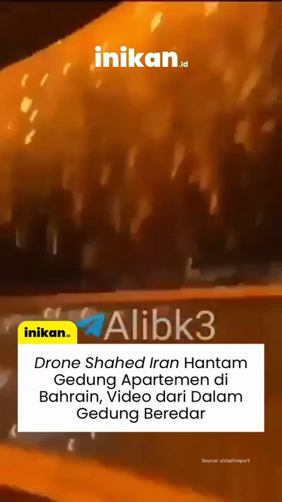 Drone Shahed Iran Hantam Gedung Apartemen di Bahrain