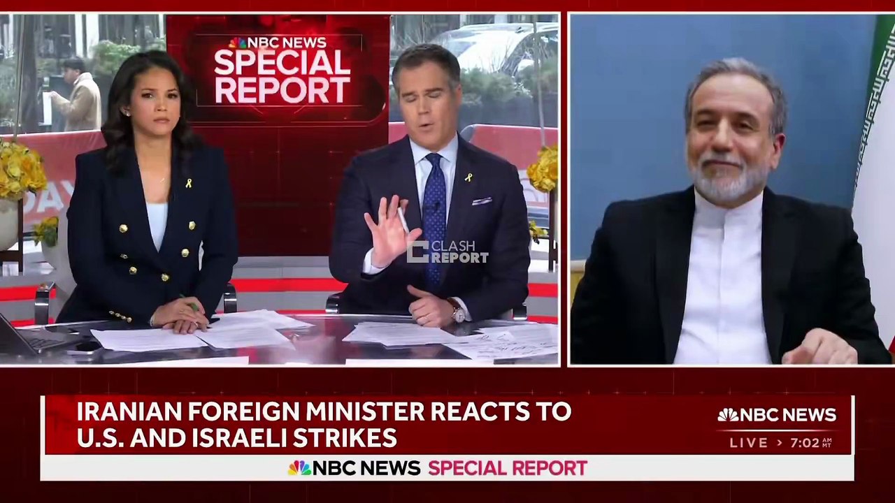 🚨🇮🇷 Le ministre iranien des Affaires étrangères, Abbas Araghchi : « À ma connaissance, l’ayatollah Ali Khamenei et le président Massoud Pezeshkian sont en vie. Tous les hauts responsables sont en vie.