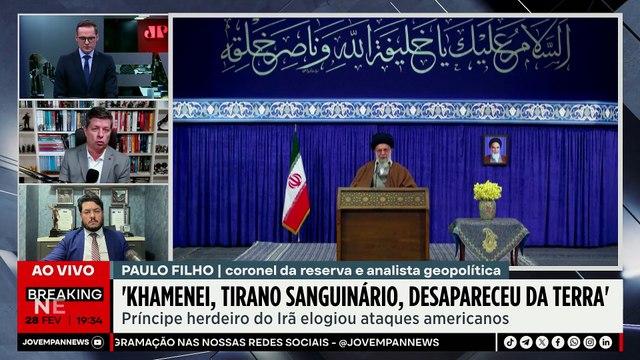 “Khamenei desapareceu da terra”, diz opositor Reza Pahlavi sobre ataque dos EUA contra líder do Irã
