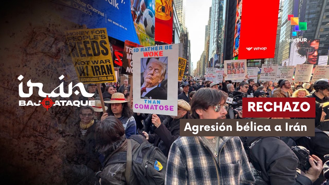 Nueva York rechaza agresión de EE.UU. e Israel contra Irán