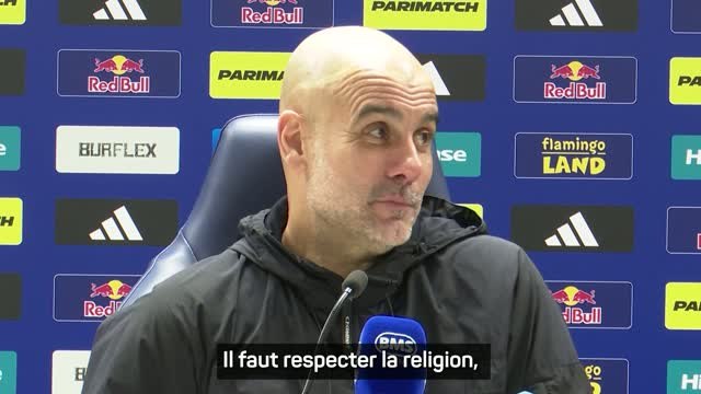 Man. City - Guardiola mécontent des huées pendant la rupture du jeûne : Il faut respecter la religion