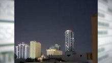 Drone iraniano atinge edifício residencial em Israel. Vê se consegue tirar a marca.