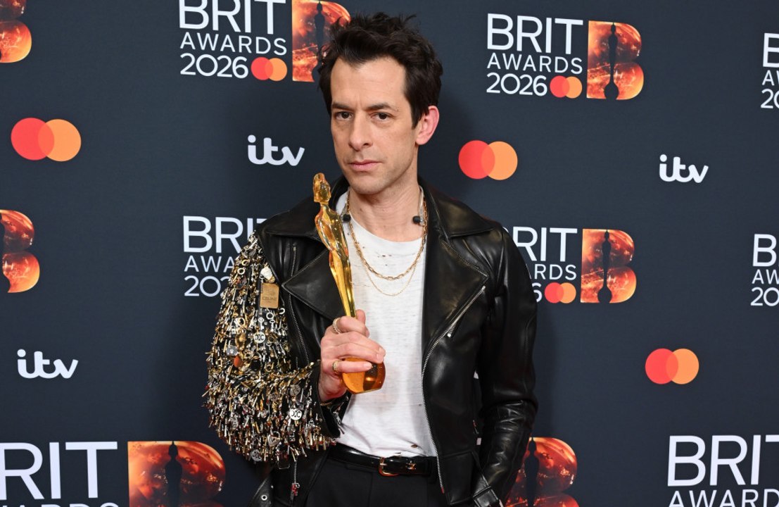 BRIT Awards: Mark Ronson pays tribute to Amy Winehouse after collecting Outstanding Contribution to Music prize