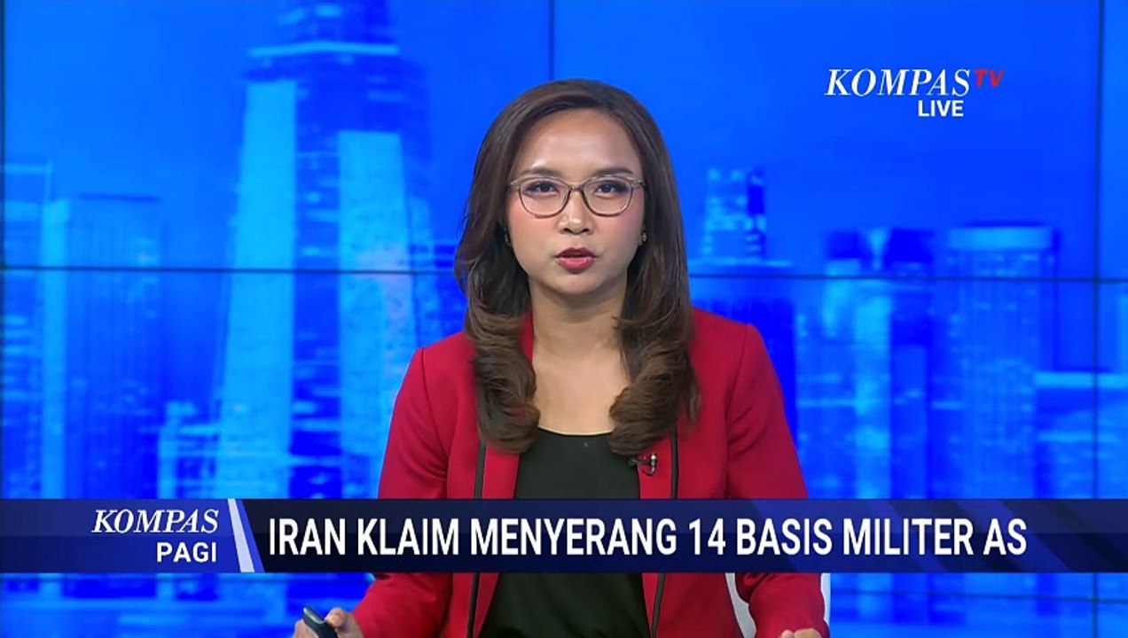 Serang Balik! Iran Luncurkan Rudal ke Israel dan Klaim Serang 14 Basis Militer AS