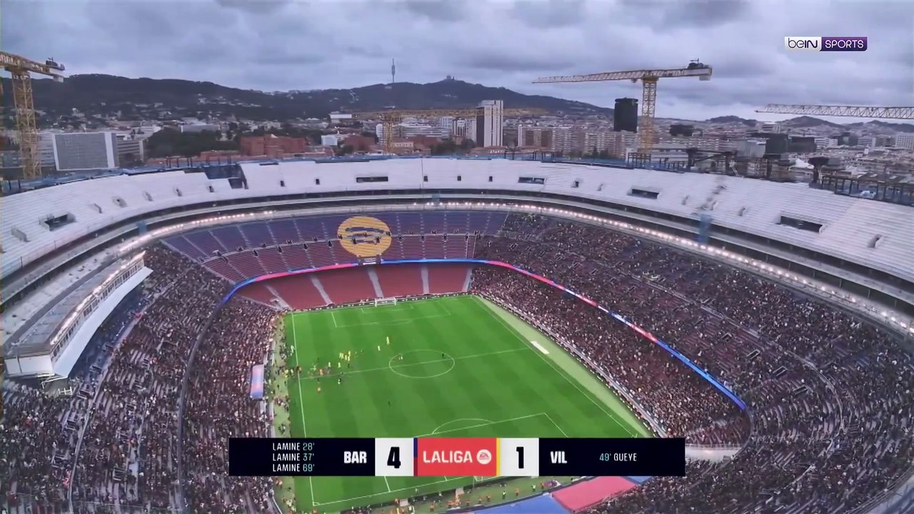 ملخص مباراة برشلونة وفياريال (4-1) | الدوري الإ...