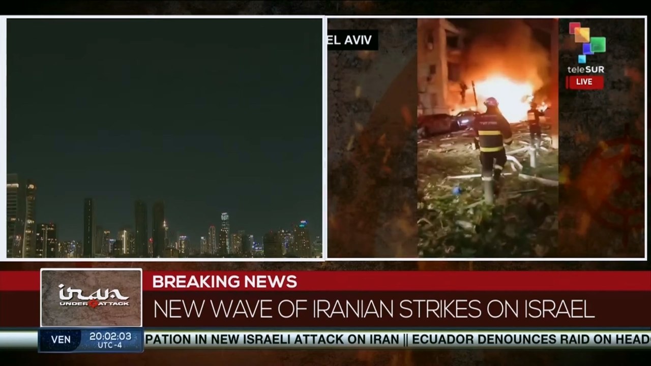 Iran: New retaliatory attack launched against multiple Israeli cities