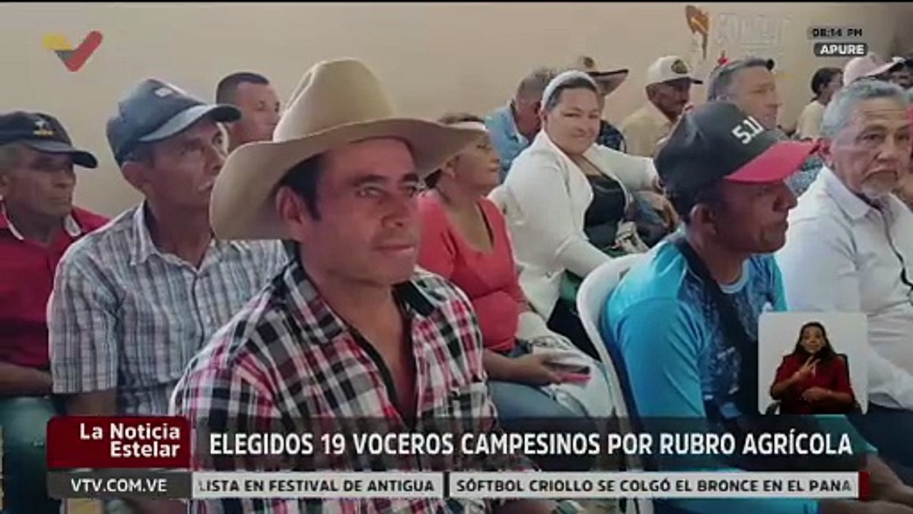 En el estado Apure se eligieron 19 voceros estadales para fortalecer la producción agropecuaria