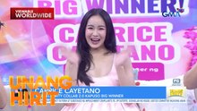 Caprice Cayetano, landslide winner sa PBB Collab 2.0 | Unang Hirit