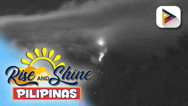 Lava effusion at pagguho, naitala ng Phivolcs sa Bulkang #Mayon