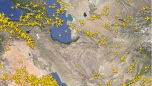 Flight radar shows airspace empty over Iran after US, Israel strikes