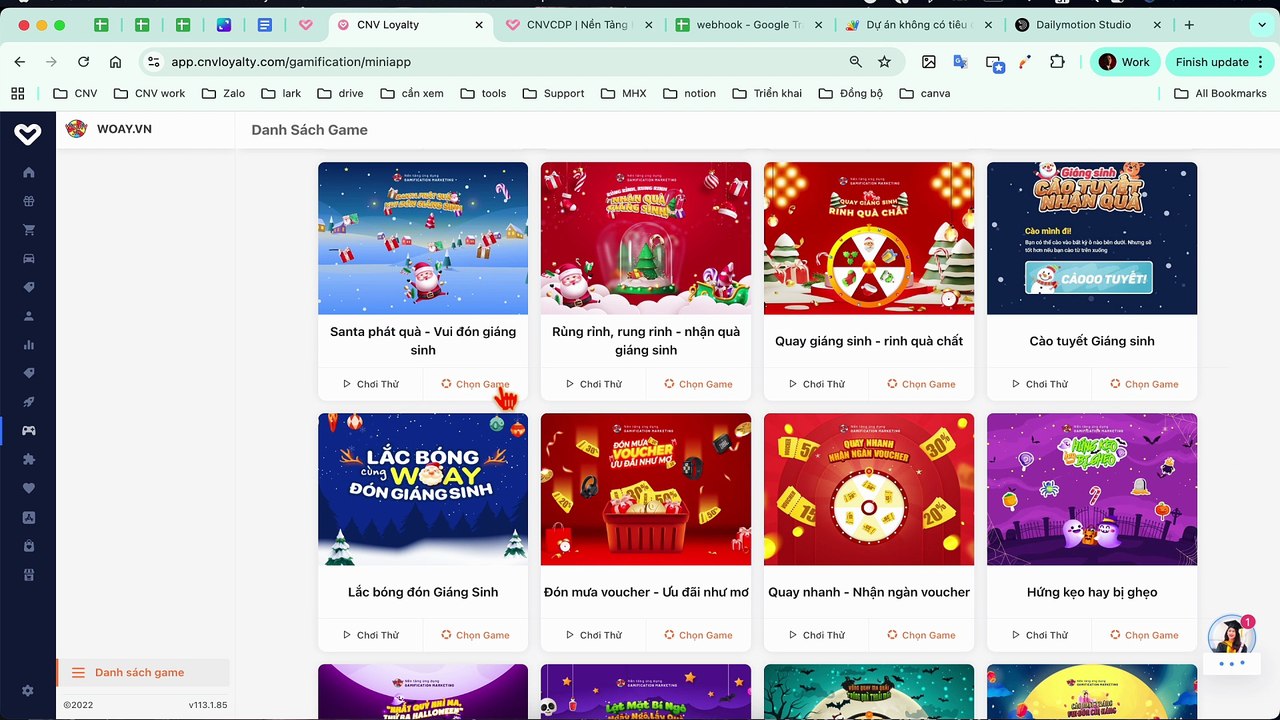 Hướng dẫn thiết lập game