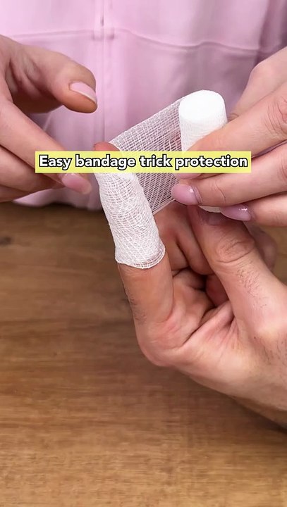 Easy bandage trick protection