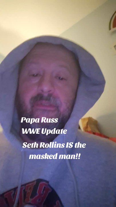 Papa Russ Seth Rollins is the Masked Man!!