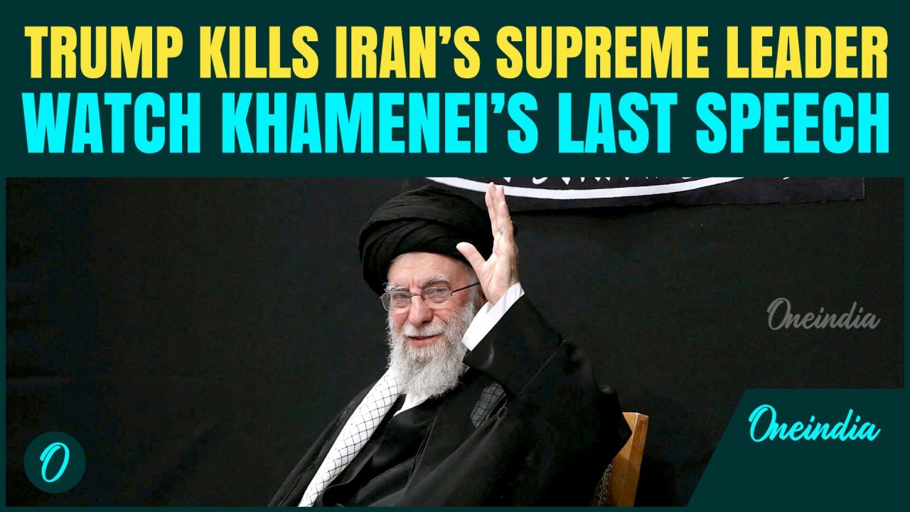 Khamenei’s LAST SPEECH- Trump KILLS Khamenei Days After Iran Threatens to SINK US Warships