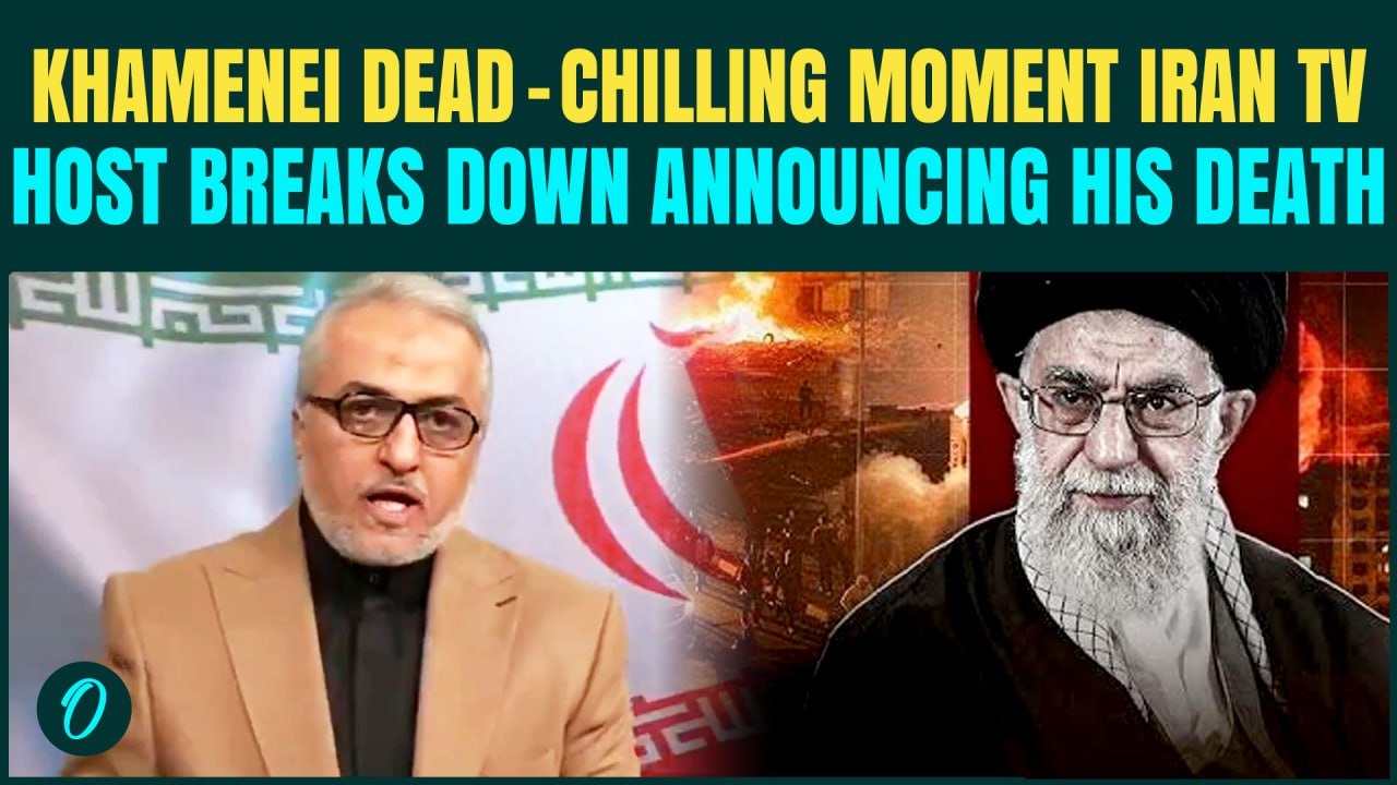 Khamenei Dead| CHILLING Moment Iran TV Host Announces DEATH Of Khamenei | Trump KILLS Khamenei