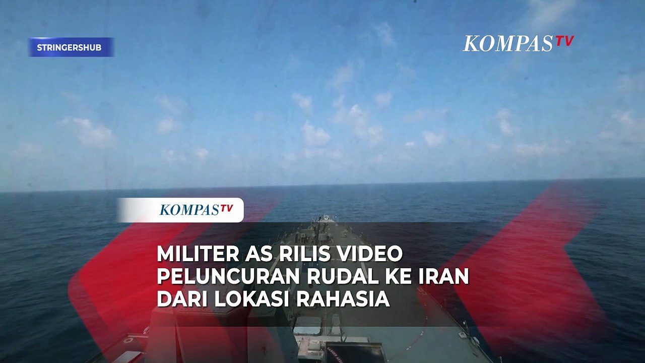 Militer AS Rilis Video Peluncuran Rudal ke Iran dari Lokasi Rahasia
