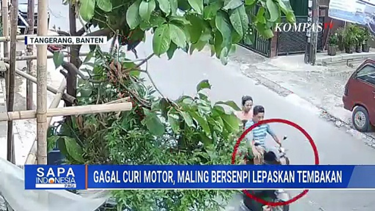 Gagal Curi Motor, Maling Bersenjata Api di Tangerang Lepaskan Tembakan