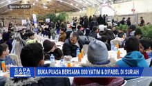 800 Anak Yatim, Disabilitas hingga Warga Rentan Buka Puasa Bersama di Douma Suriah