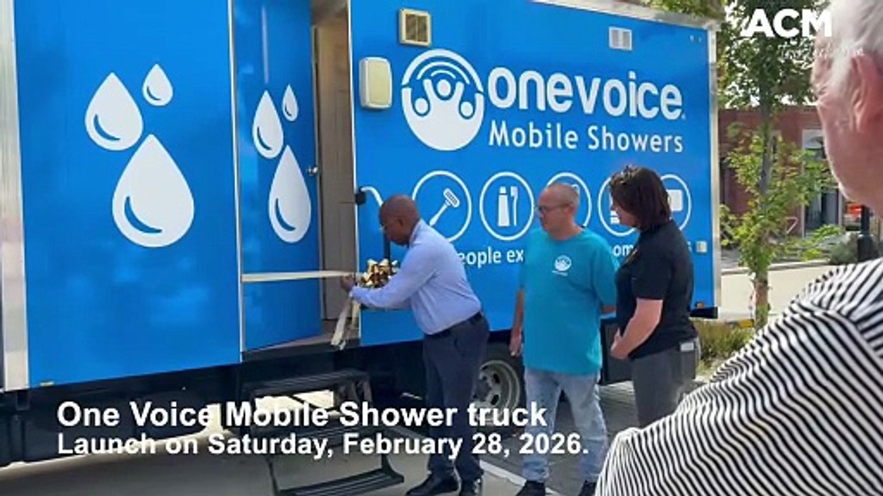One Voice Shower Truck