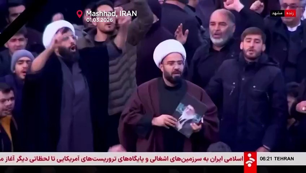 Trauernde strömen nach Maschhad nach Tod von Irans Religionsoberhaupt Chamenei