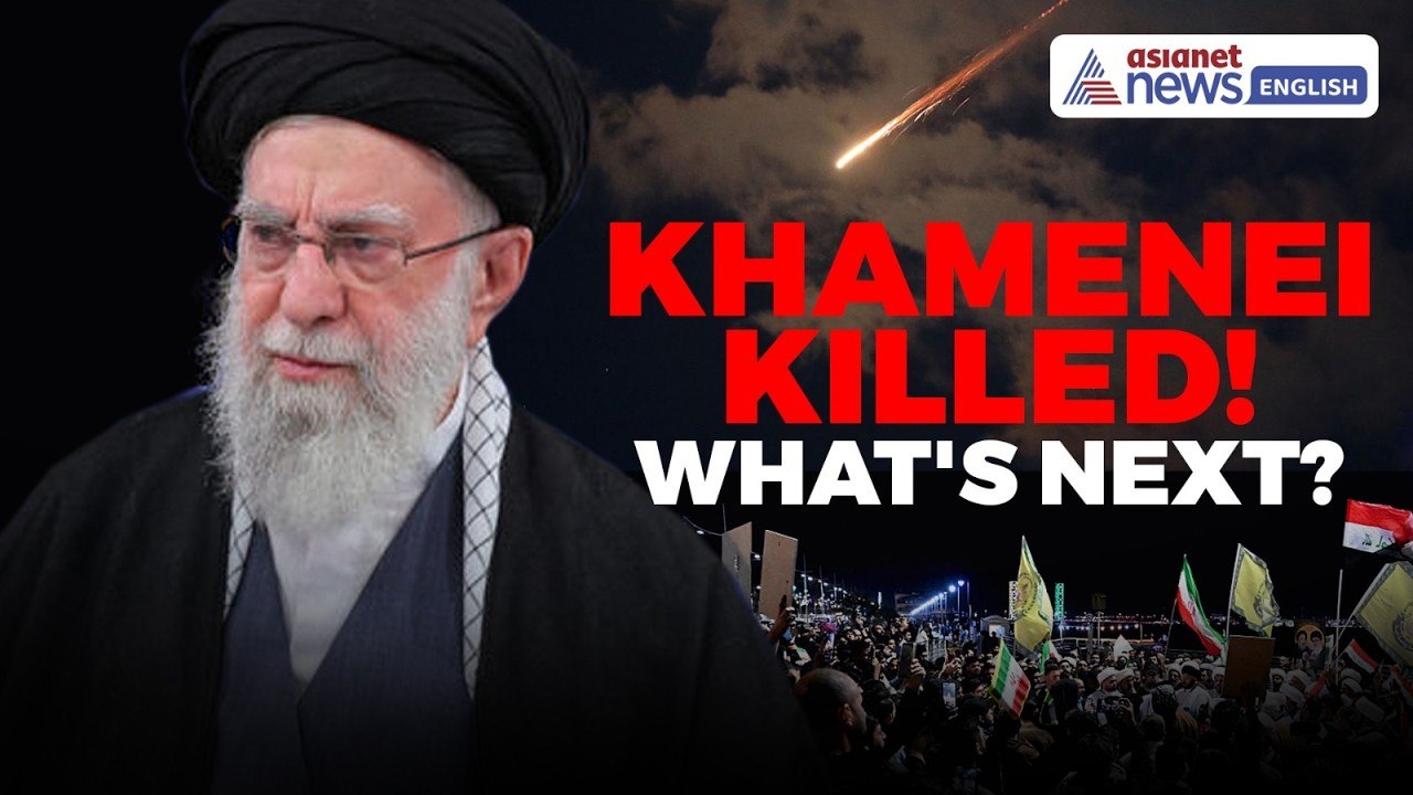 Khamenei Killed! US-Israel Strike Sparks Iran Retaliation | Middle East on Brink