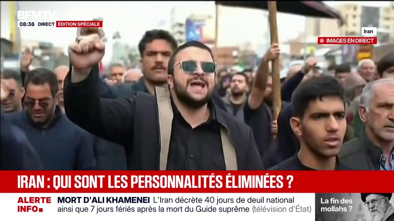 Des manifestations en hommage à Ali Khamenei ont lieu en Iran