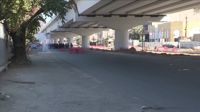 Tear gas fills Baghdad streets in pro-Iranian protests after US-Israel attacks on Iran