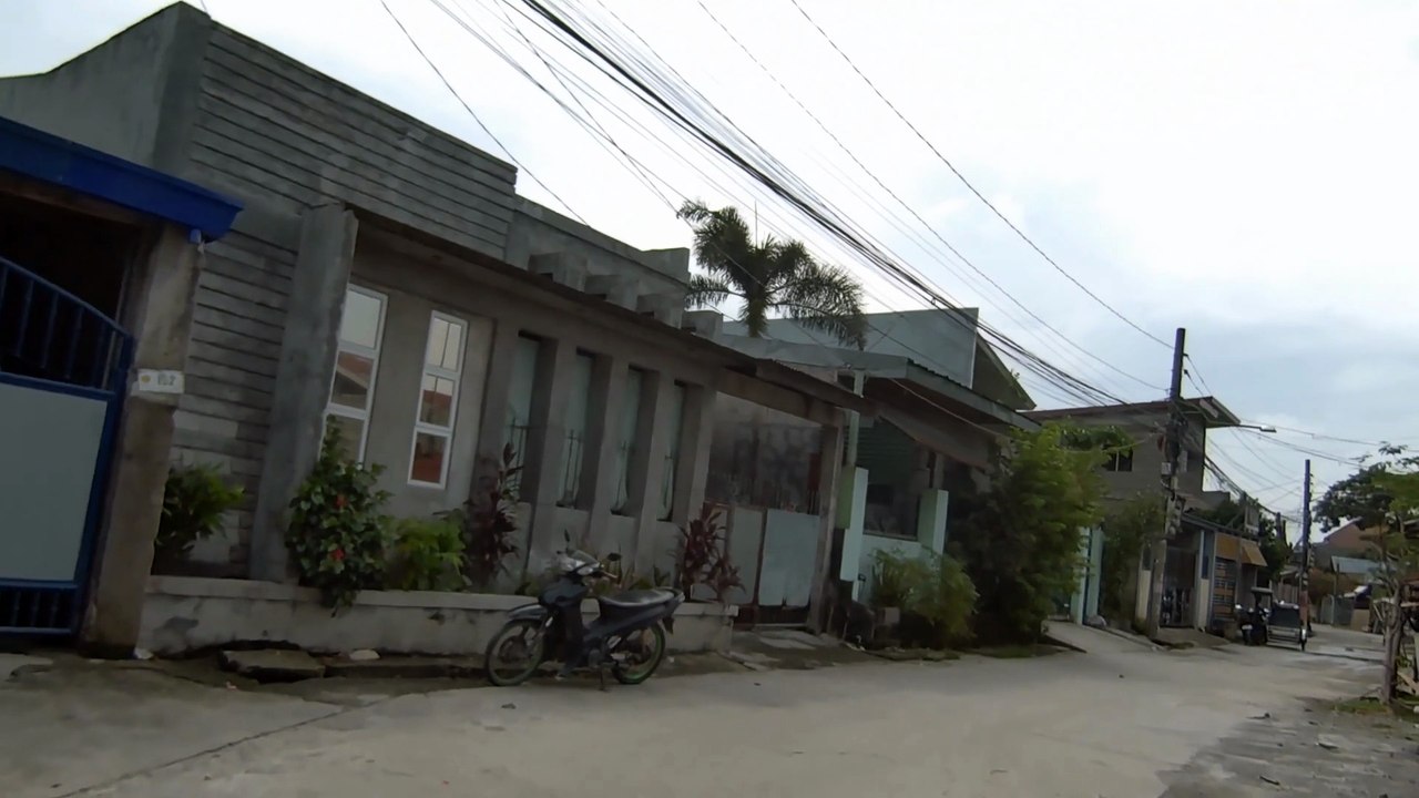 Quiet Morning on Paralaya Street in Santo Tomas, Pampanga, Philippines