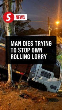Kota Tinggi driver crushed by own runaway lorry after handbrake lapse