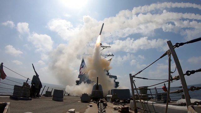 Estados Unidos publica imágenes del armamento utilizado en el ataque a Irán