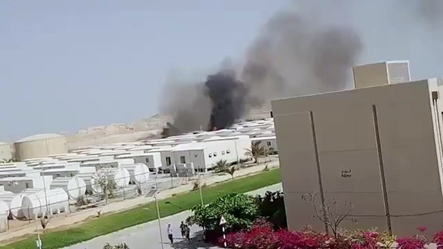 Drones iraníes impactan en el puerto de Duqm en Omán
