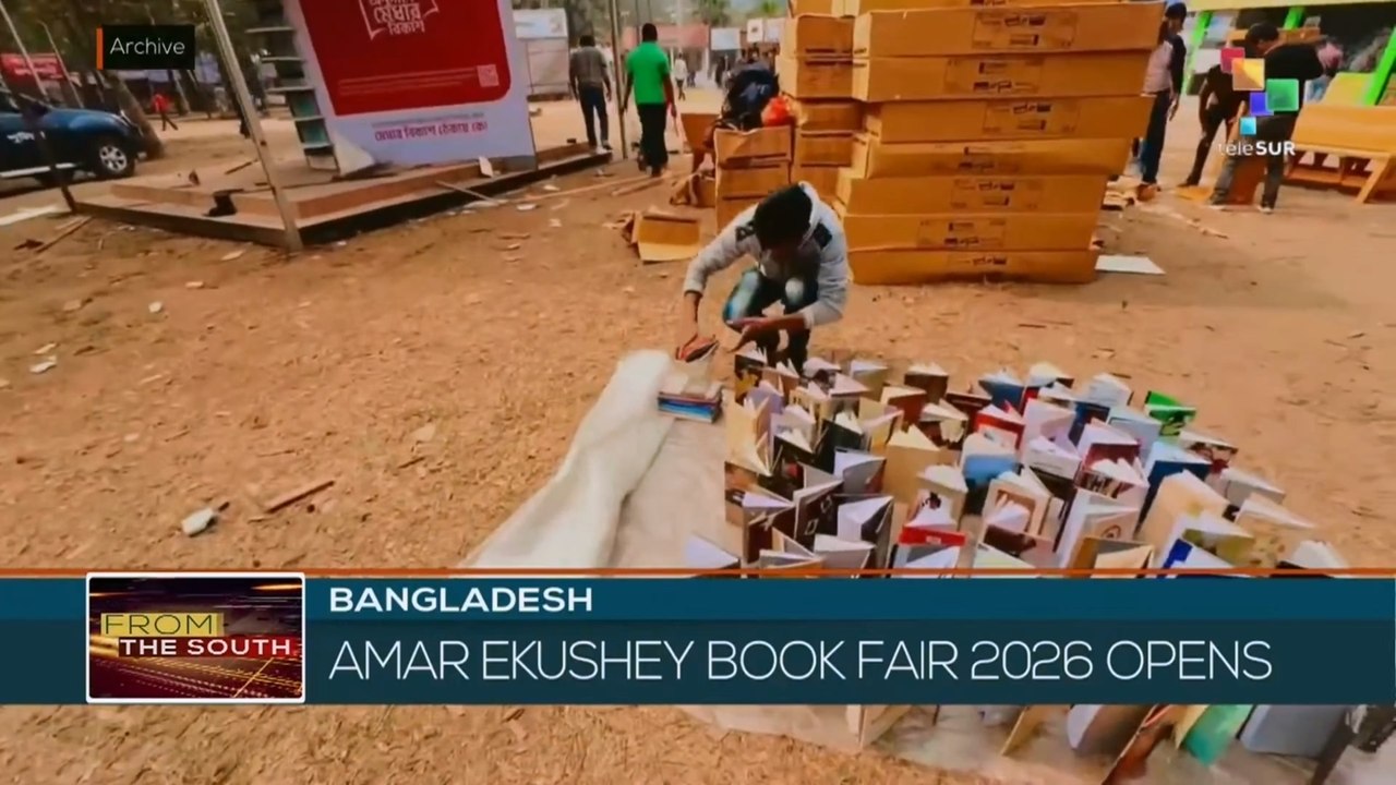 In Bangladesh the Amar Ekushey book fair 2026 o...