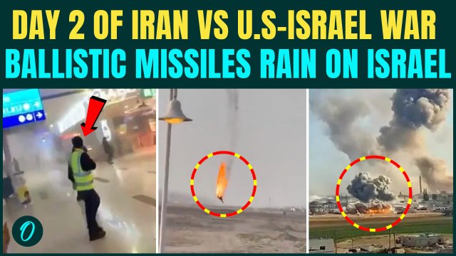 Day 2: Iran Vs Us- Israel War News; Us-Iran War | Khamenei Vs Trump | Iran Vs Israel | Mid-East War