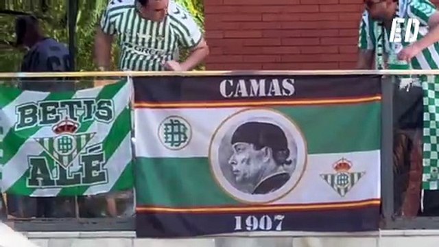 Así se encuentran los alrededores del Estadio de La Cartuja a seis horas del encuentro