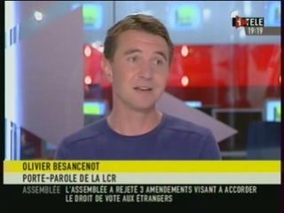 OLIVIER BESANCENOT SUR I-TELE