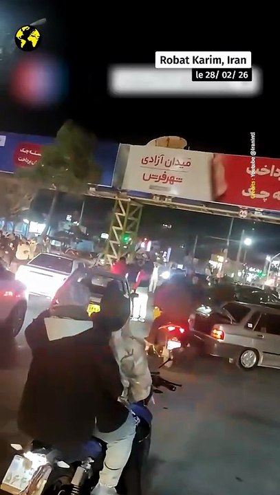 Mort d’Ali Khamenei : des scènes de liesse éclatent dans plusieurs villes iraniennes
