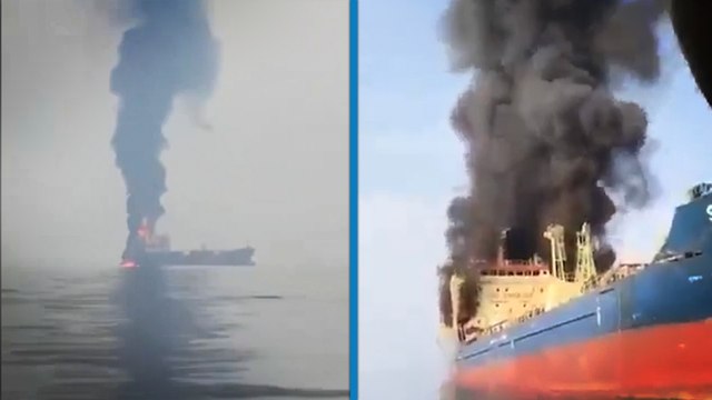 İran, Hürmüz Boğazı'ndan geçen Palau bayraklı petrol tankerini vurdu
