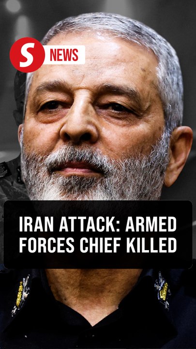 Iranian armed forces chief of staff Abdolrahim Mousavi killed, Iran TV says