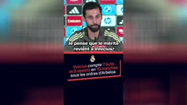 Real Madrid - Arbeloa : Mon seul mérite avec Vinicius est de lui avoir donné beaucoup d'affection