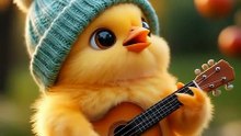 Chicken Rockstar – Guitar Baja Raha Super Cool Style!