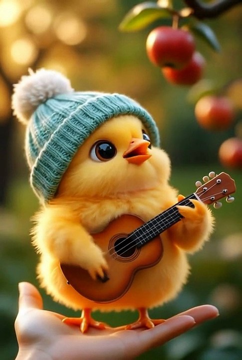 Chicken Rockstar – Guitar Baja Raha Super Cool Style!