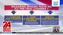 3 scenarios seen as ICC pre-trial on Duterte concludes | 24 Oras Weekend