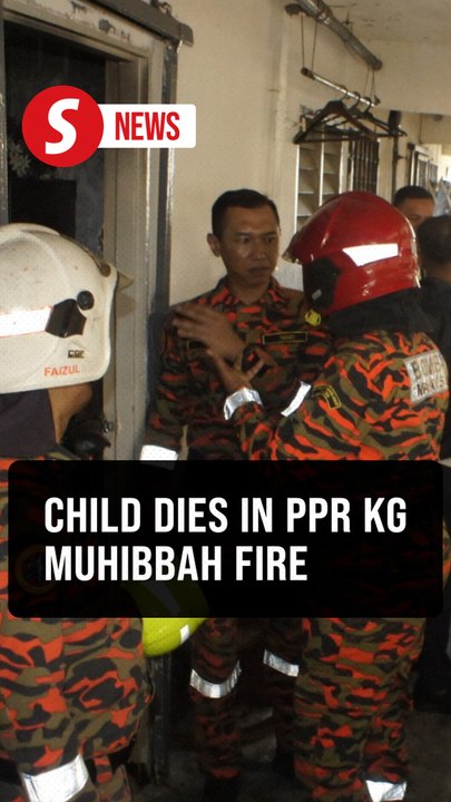 Four-year-old boy killed in fire at Kg Muhibbah PPR