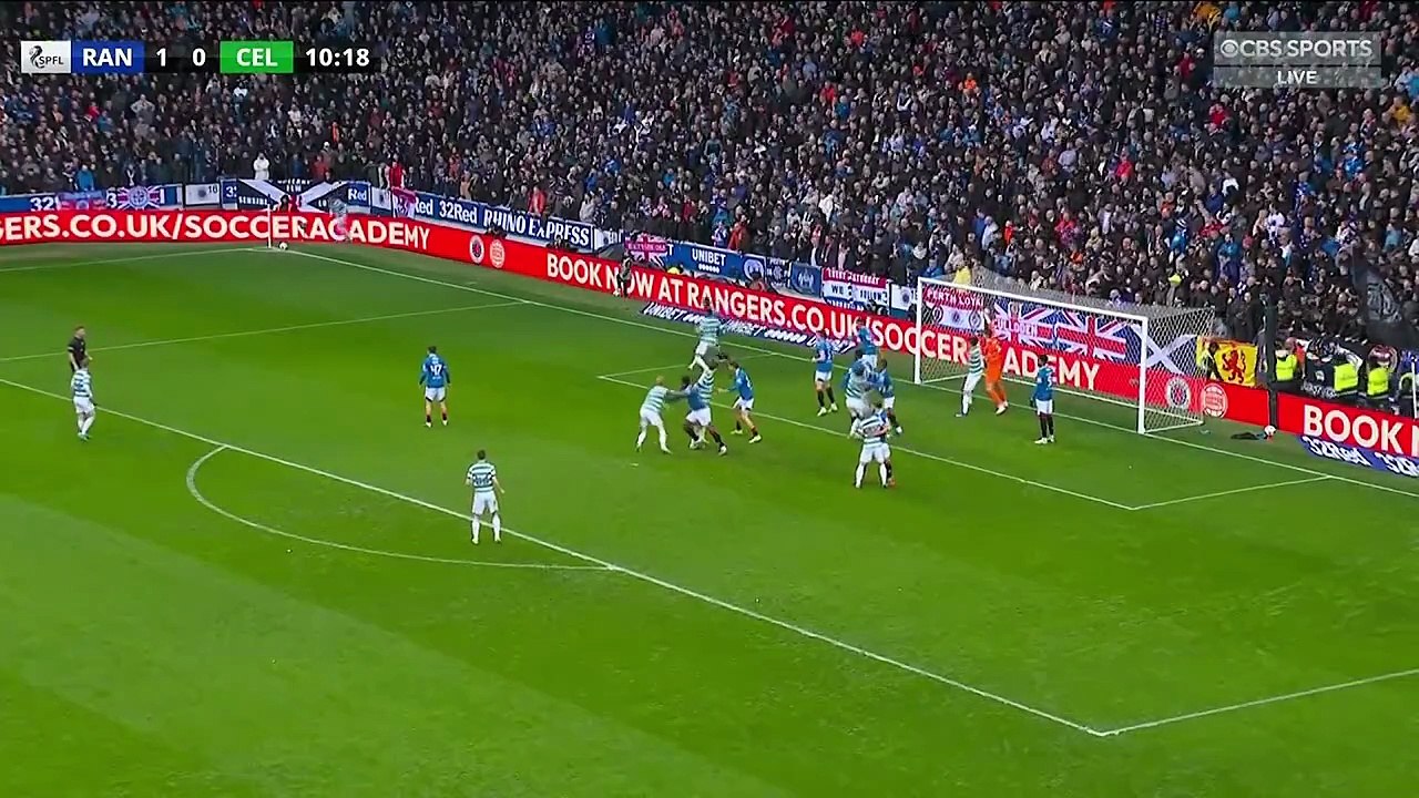 Rangers Vs Celtic 1 half